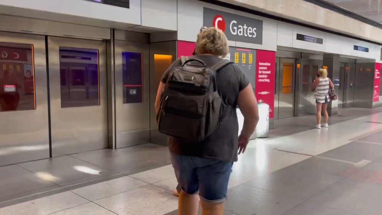 2021 Denver International Airport Underground Train