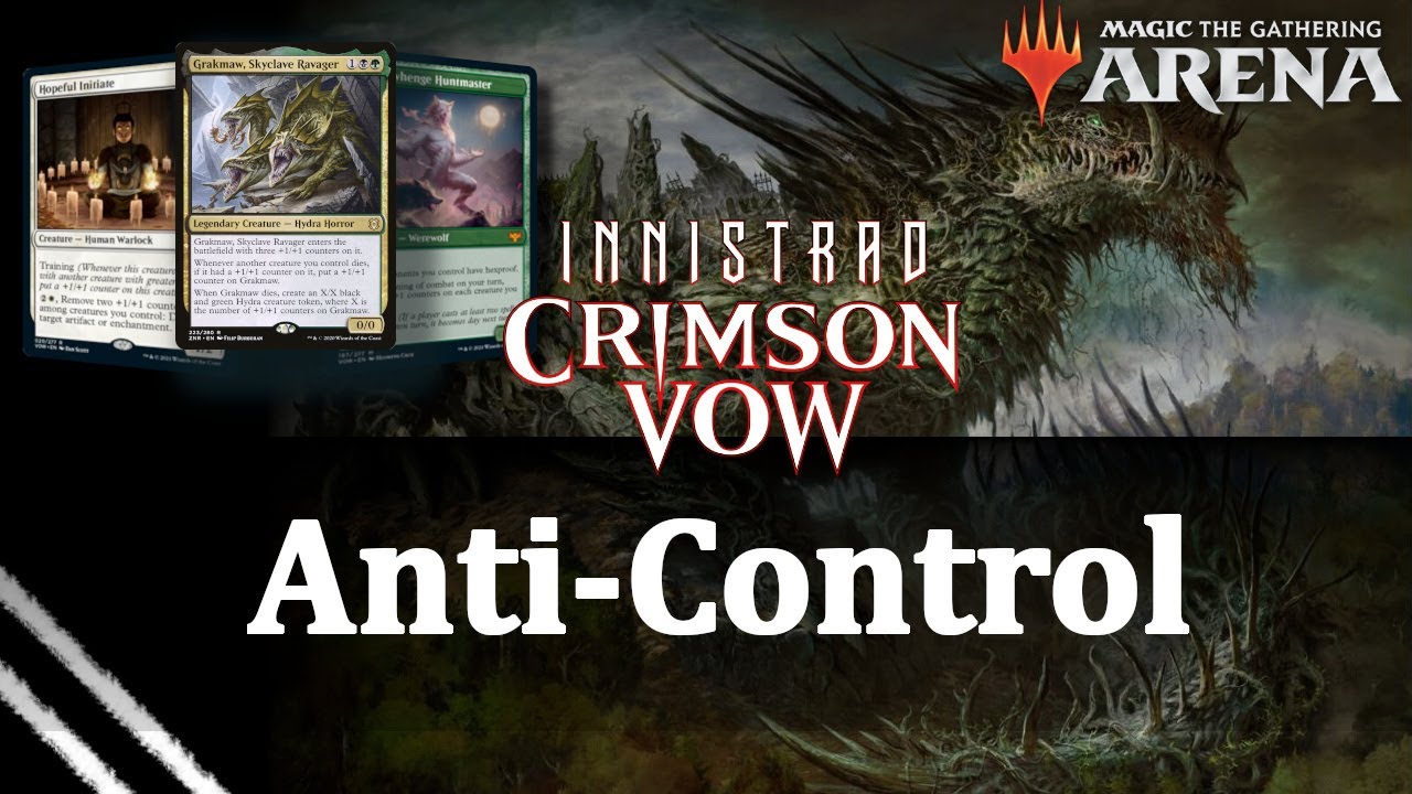 White Black Green Counters | Abzan Best Anti-Control Deck - Crimson Vow | MTG Arena Standard