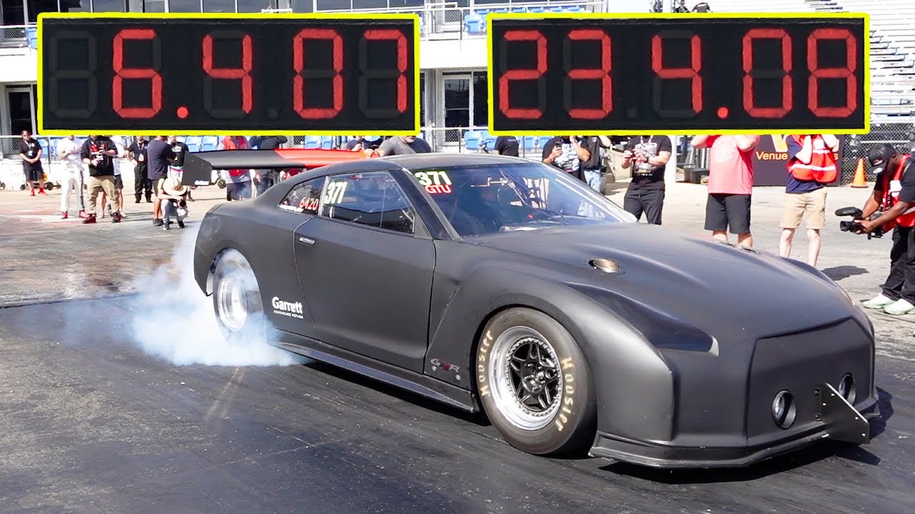 WORLD RECORD - QUICKEST NISSAN R35 GTR - 6.40 AT 234mph