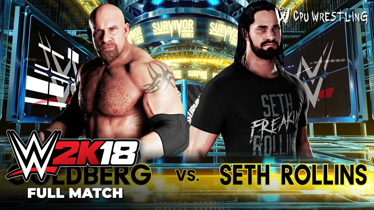 WWE 2K18 | Одиночный матч: Голдберг против Сета Роллинза