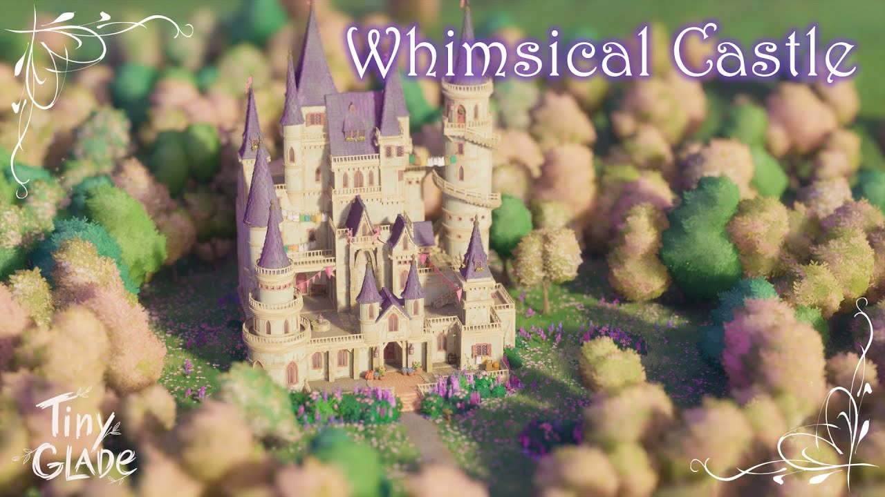 Whimsical Castle | Tiny Glade Longplay ASMR for Sleep 😴 | No Commentary, No Music
