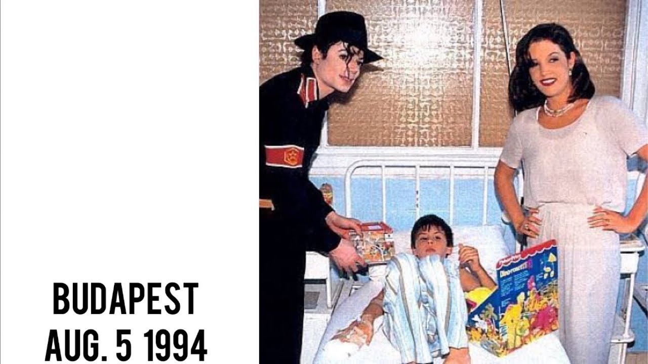 Michael Jackson - Visiting in Budapest (August 5, 1994)