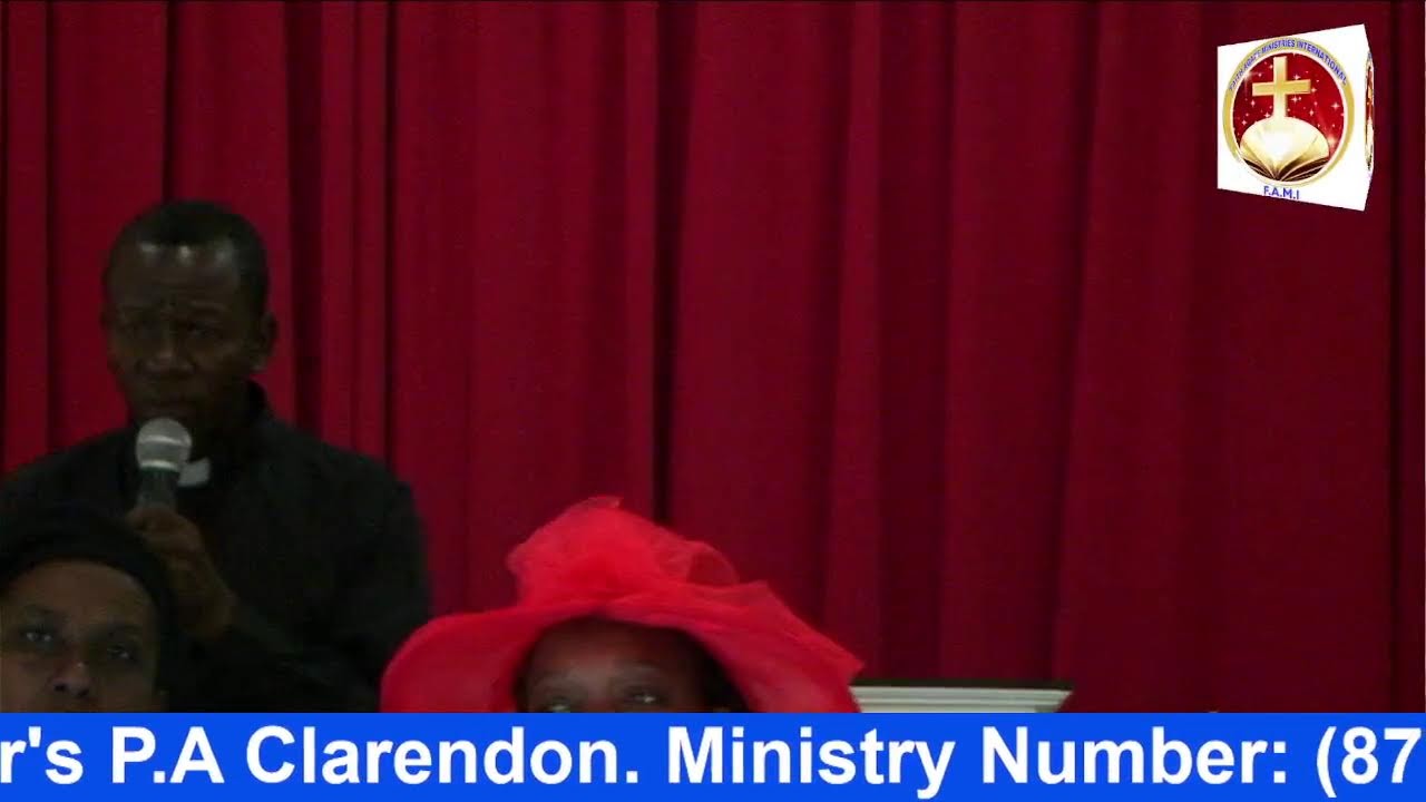 F.A.M.I WORSHIP AND WORD  WITH BISHOP DR. ERIC BOXX JP