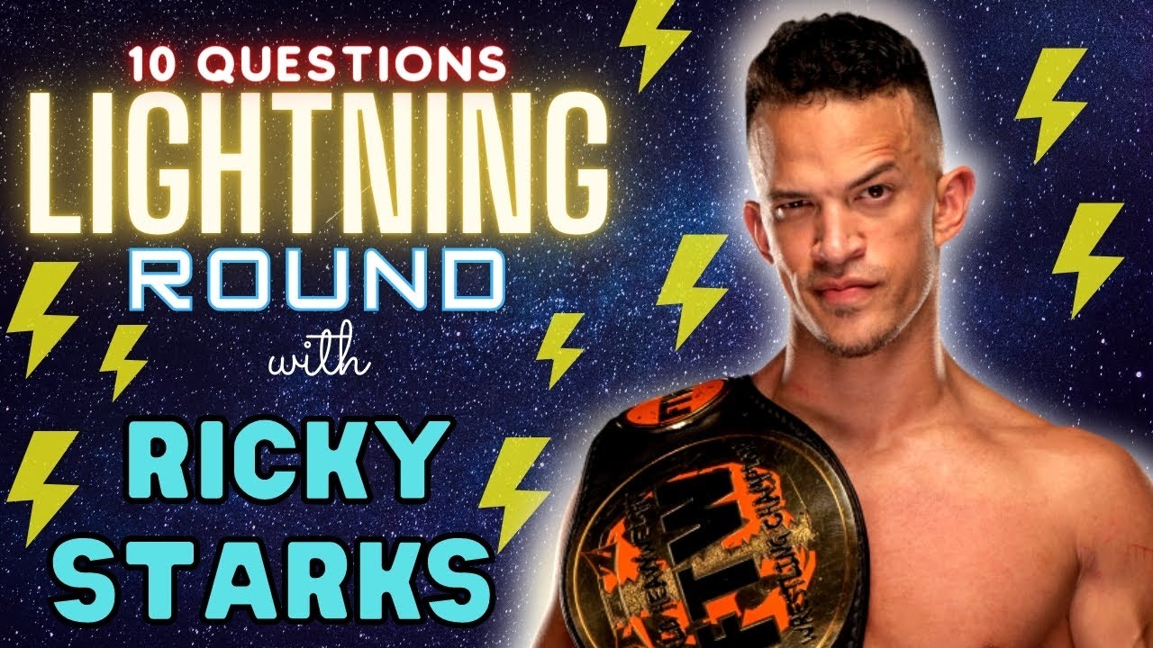 RICKY STARKS PLAYS FUNNY Q&A GAME | AEW