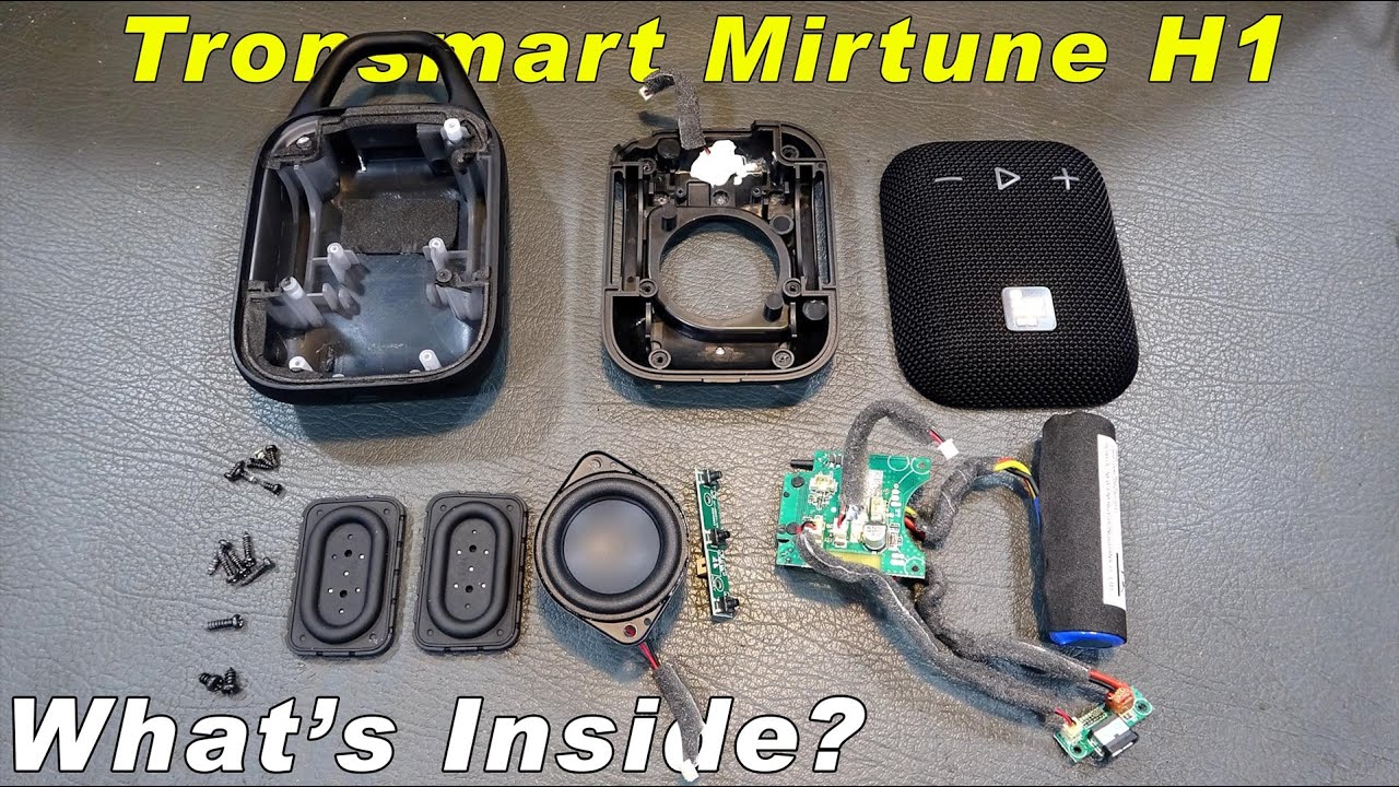 What's Inside Tronsmart Mirtune H1 8W Bluetooth Speaker