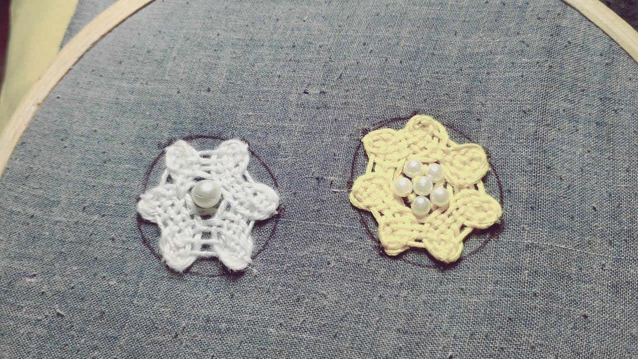 Hand Embroidery Sindhi Circle Design Step by Step !
