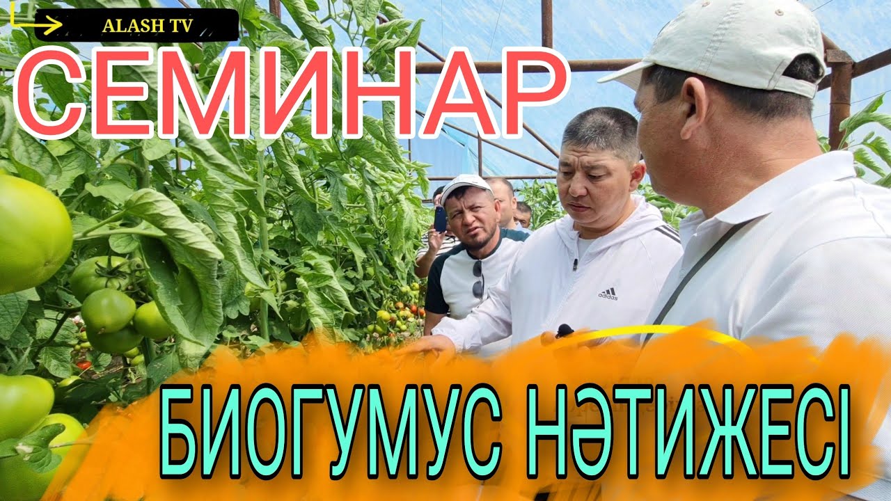Бақытжан мен Пернебек Абдірасил СЕМИНАР өткізді сарыағаш. Биогумус, калифорниялық шылаушын бизнесі