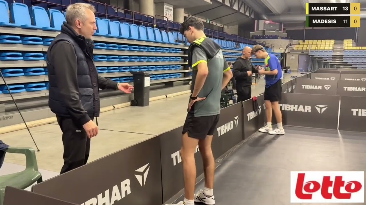 🏓🇧🇪 Belgium Open U21 2025 Final 🚹 Alessi Massart 🇧🇪VS Alexandros Madesis🇬🇷