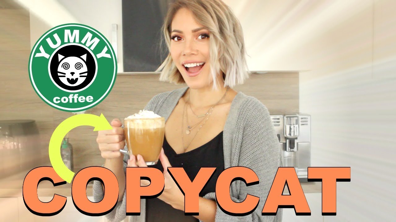 Pumpkin Spice Latte & Maple Latte VEGAN - Starbucks COPYCAT #yummypilgrim