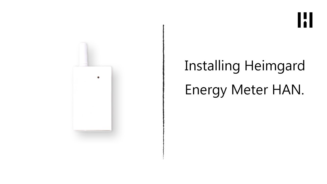 Installing your Heimgard Energy Meter HAN