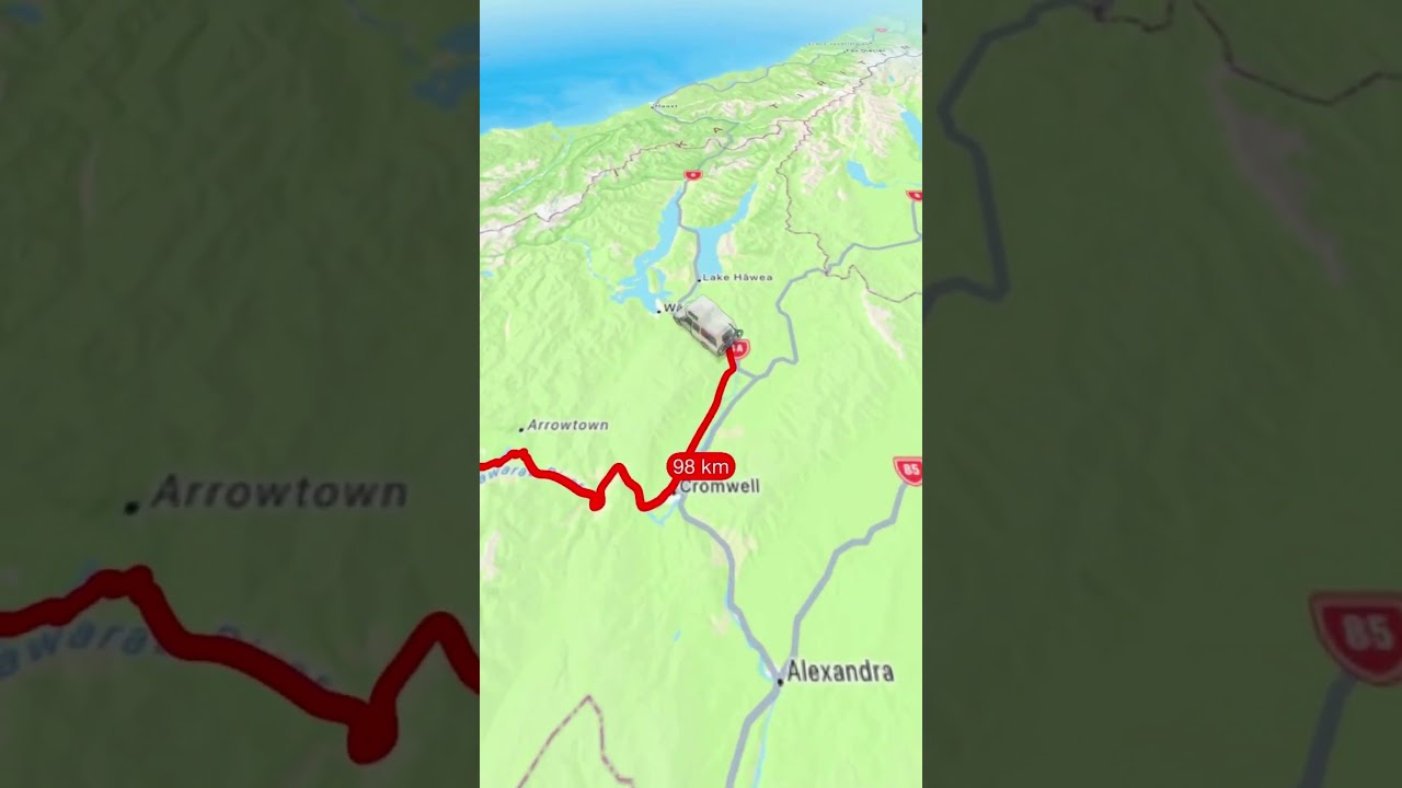 SAVE this Epic South Island Road Trip Itinerary! #shorts #roadtrip #newzealand #travellersautobarn