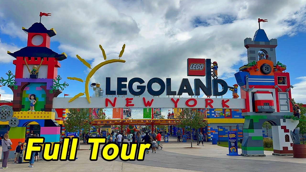 LEGOLAND New York Full Tour 2025 | LEGOLAND New York Theme Park RIDES & ATTRACTION Guide 2025