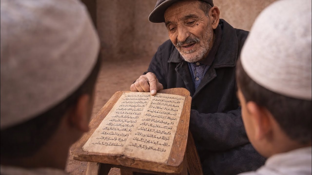 حياة البادية،اخبرني الجد عن الدراسة ايام الاستعمار⁉️وكيف يتقن اللغة الفرنسية رغم انه درسة في المسجد🕌