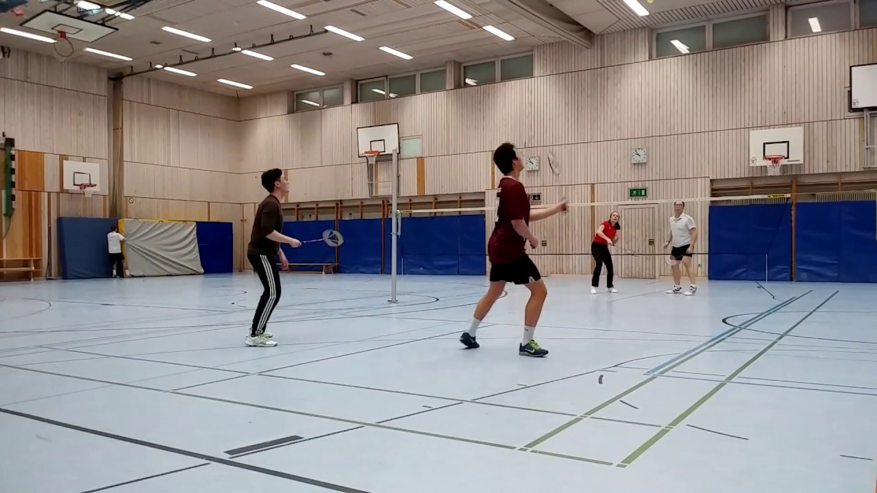 [Badminton]  Junho & Paul vs Chan Il & Gabriele - 20200217