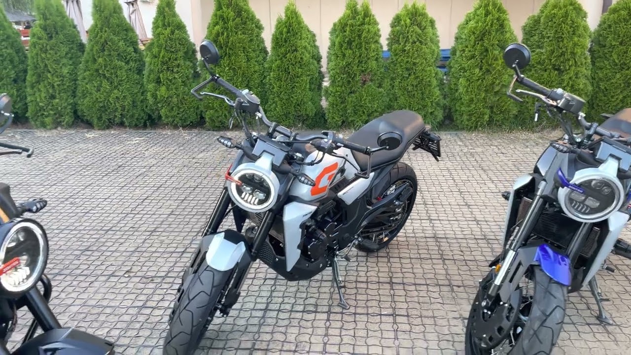 szybka prezentacja nowości w gamie motocykli Zontes: Zontes 125GK.