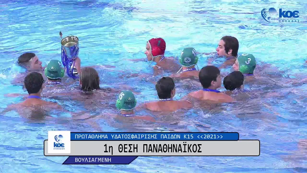 ΠΑΝΕΛΛΗΝΙΟ ΠΡΩΤΑΘΛΗΜΑ ΥΔΑΤΟΣΦΑΙΡΙΣΗΣ ΠΑΙΔΩΝ Κ15, 2021 - ΜΕΓΑΛΟΣ ΤΕΛΙΚΟΣ