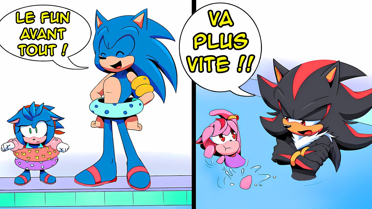 Famille Sonic VS Shadow (20 Ans Plus Tard)