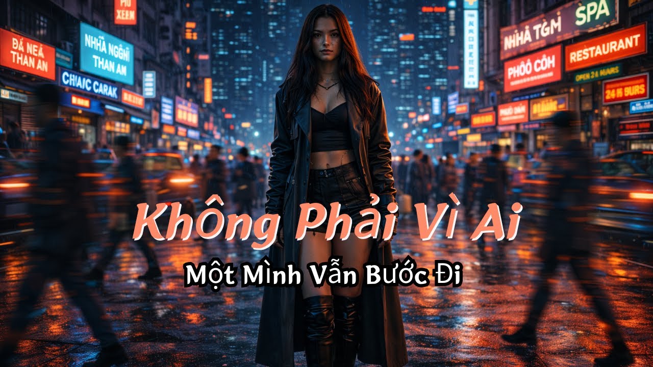 KHÔNG PHẢI VÌ AI | V-POP Ballad Truyền Cảm Hứng | Một Mình Vẫn Bước Đi