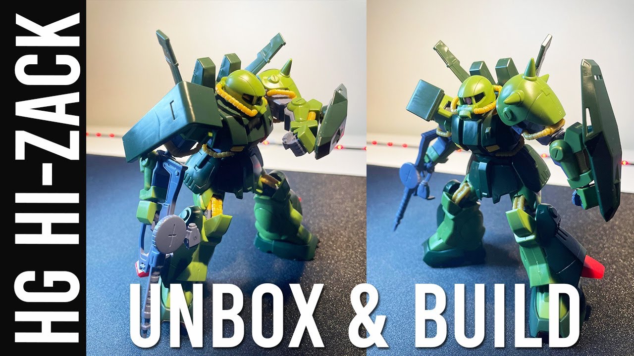 HG Hi-Zack | Unboxing & Build | Gunpla Model Kit