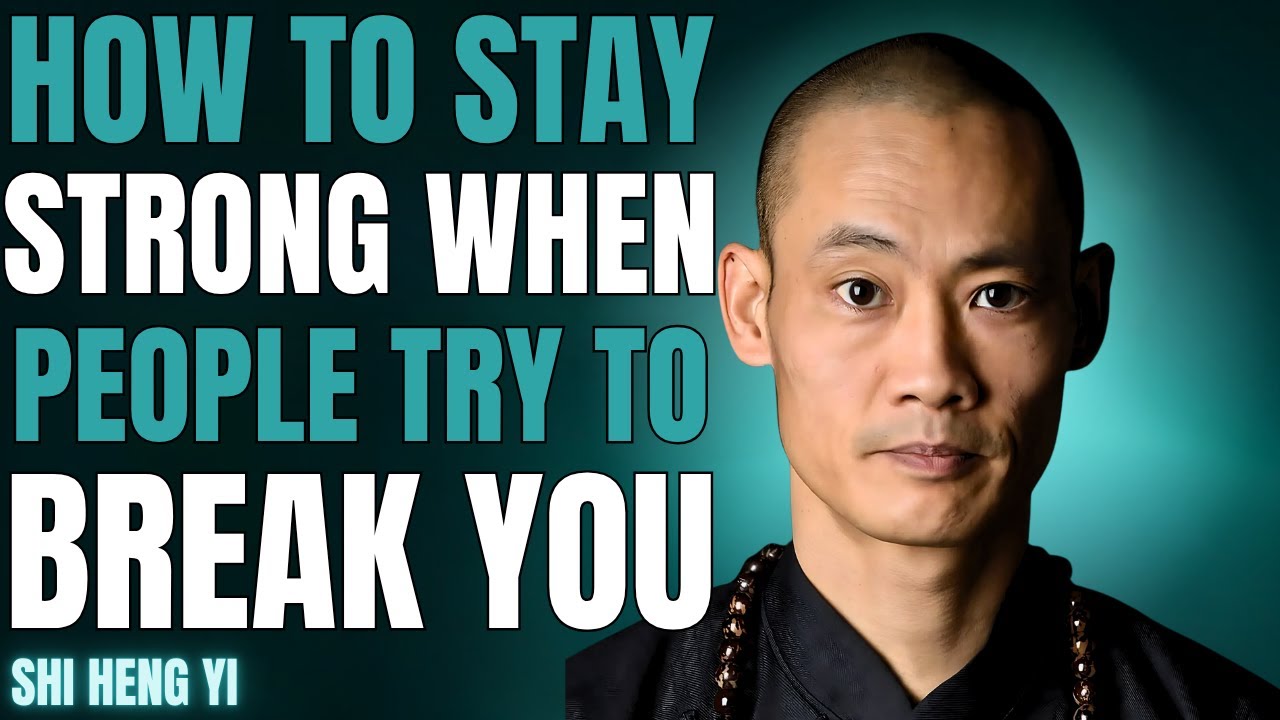 How to Stay Strong When People Try to Break You || Shi Heng Yi Speech : Future...