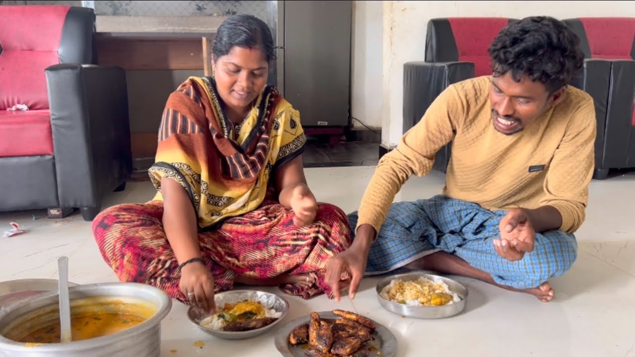 புயல் காரணமா கடலுக்கு போகல ஆனால் என்னோட கொழுந்தன் கொண்டு வந்த வாலை மீன் குழம்பு 