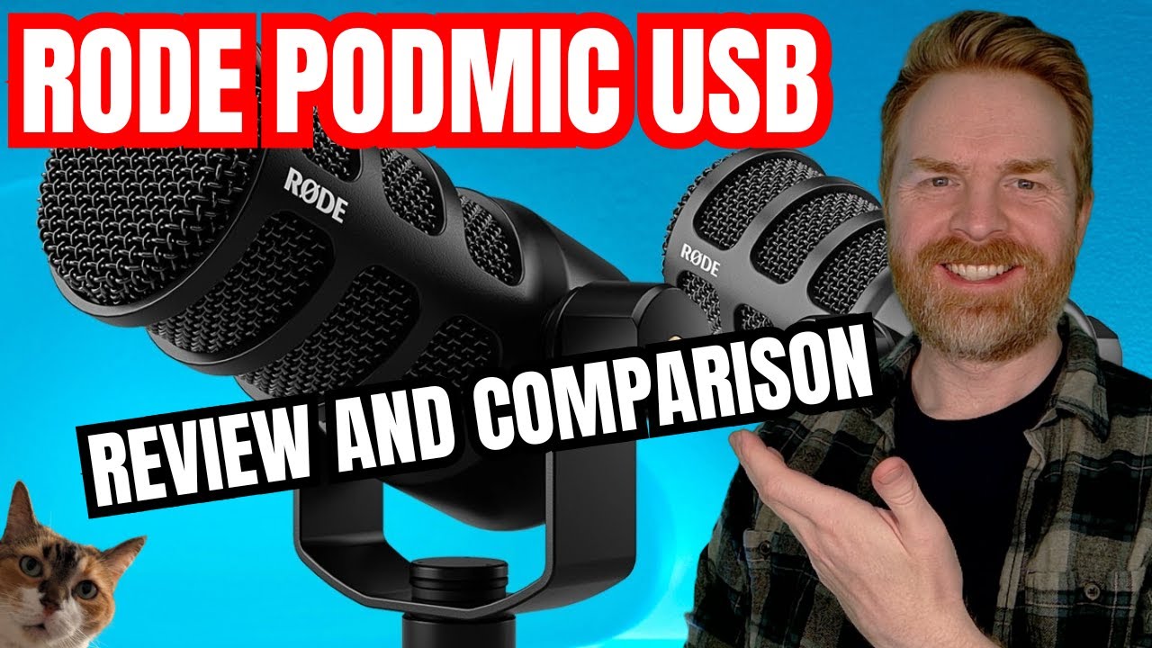 Rode Podmic USB Review (vs ElectroVoice RE20 vs DJI Wireless Mic vs Logi Snowball)