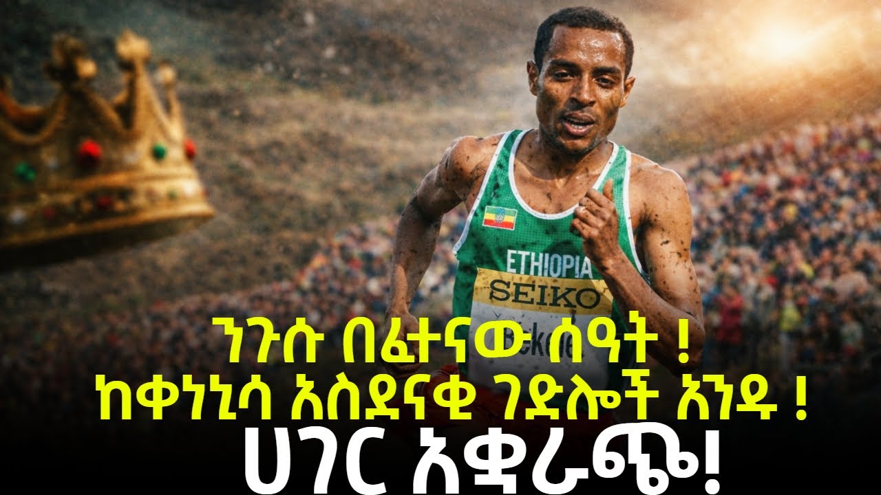ንጉሱ በፈተናው ሰዓት ! ከቀነኒሳ አስደናቂ ገድሎች አንዱ ! ሀገር አቋራጭ !