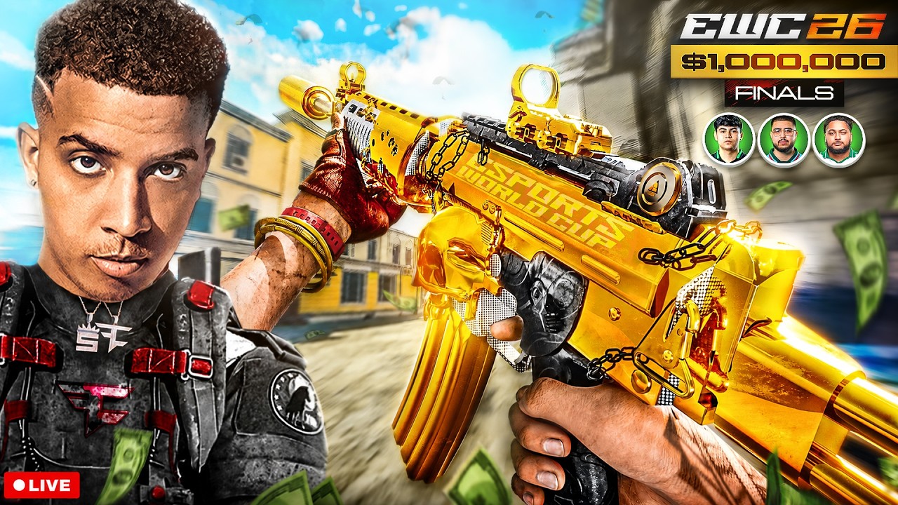 $1,000,000 Warzone World Cup CHAMPIONSHIP 🏆 (EWC 2026 Final)