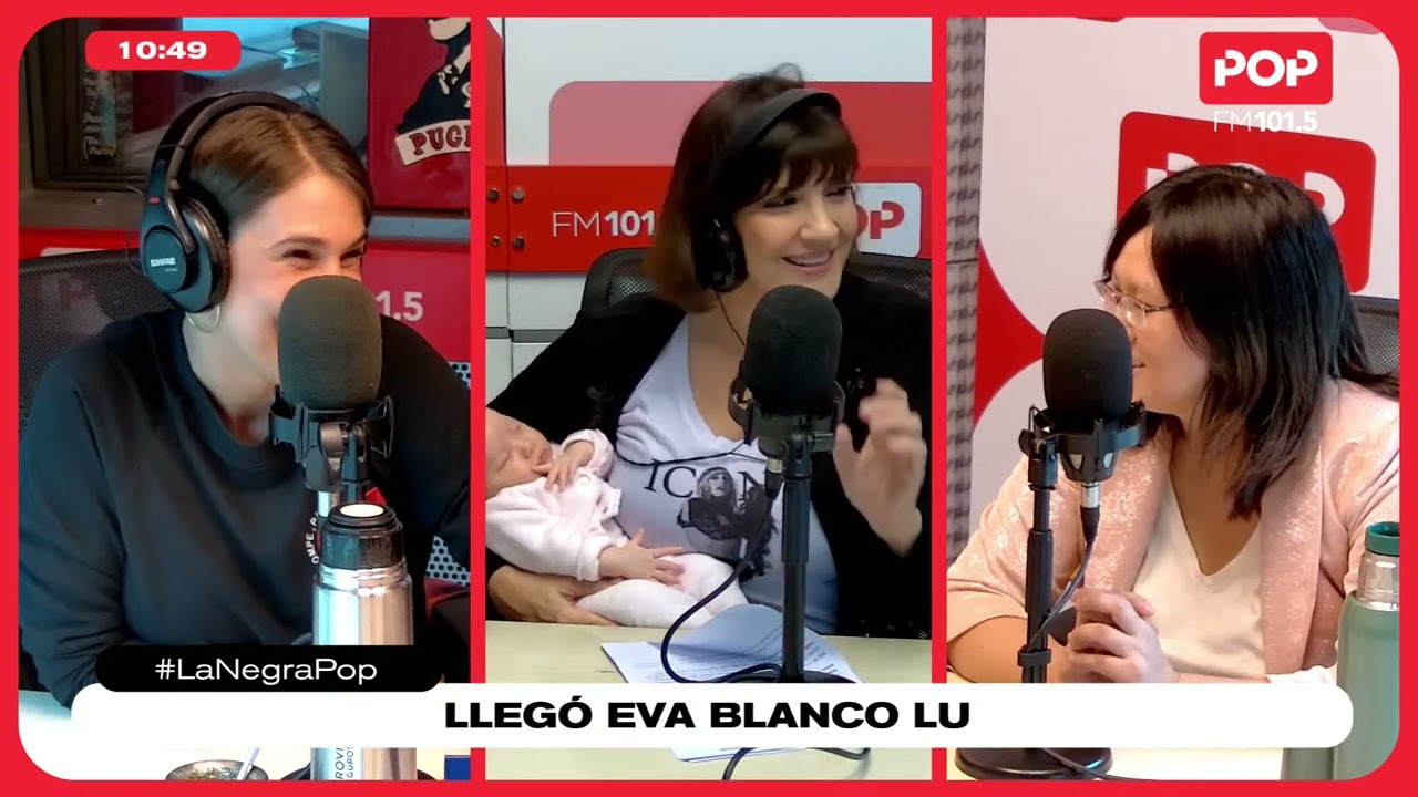 MATERNIDAD | Vino Eva Blanco Lu y su hija Luci - #LaNegraPop
