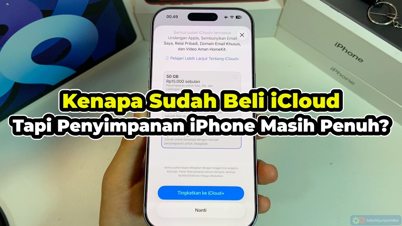 Kenapa Sudah Beli iCloud Tapi Penyimpanan iPhone Masih Penuh? - INFO PENTING!