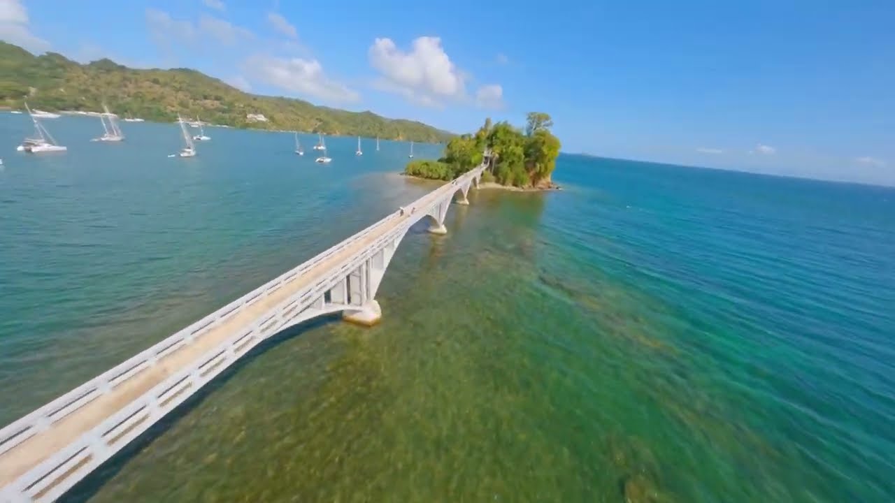 4K- Dynamic FPV flight on the bridges of the bay | free footage