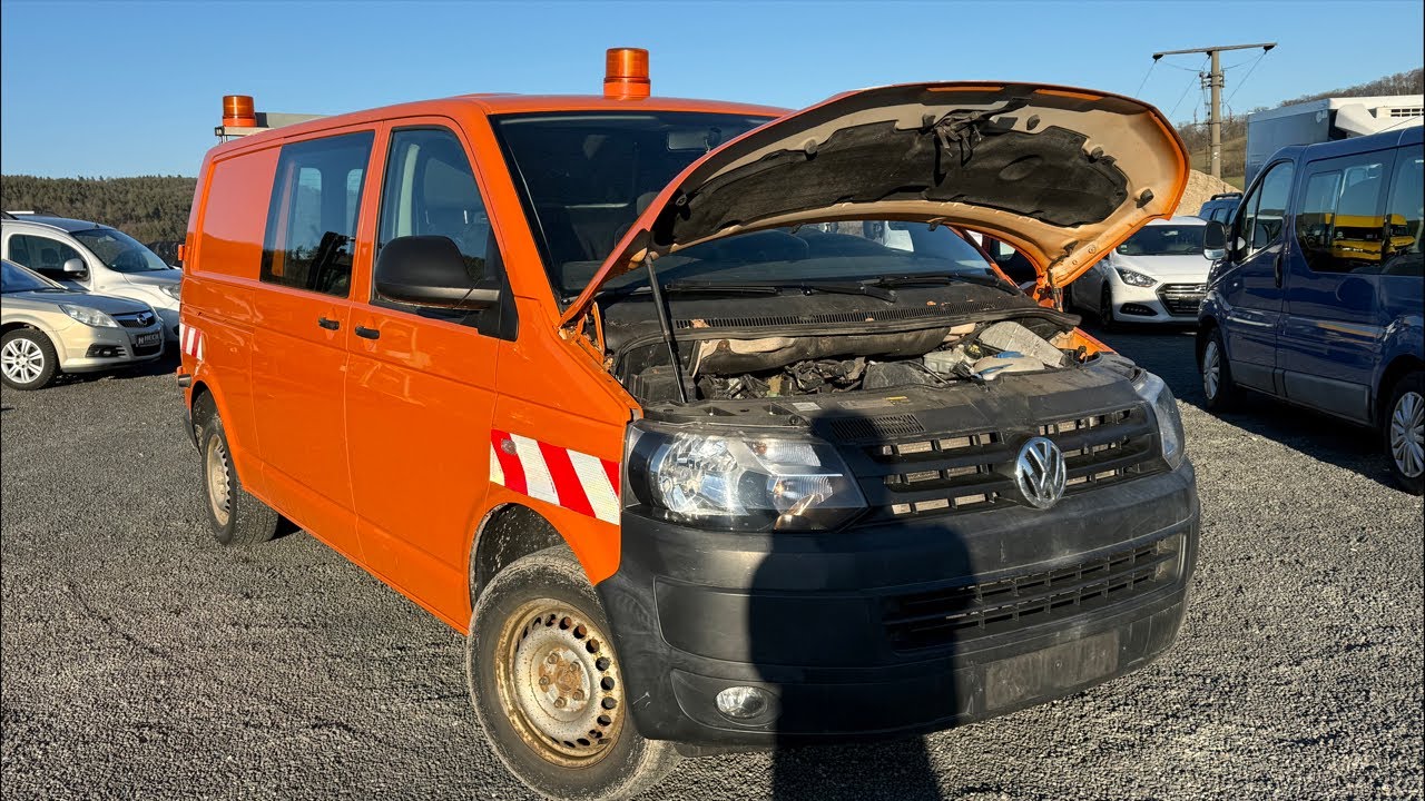 Огляд VW T5 2,0tdi 84kW 11/2014 Tüv05/27 4990€