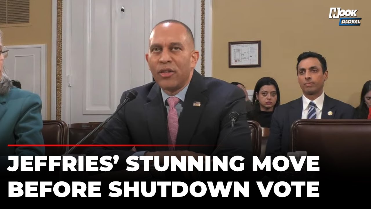 Hakeem Jeffries Checkmates Republicans With Stunning Move Before Shutdown Vote In House? Watch Drama