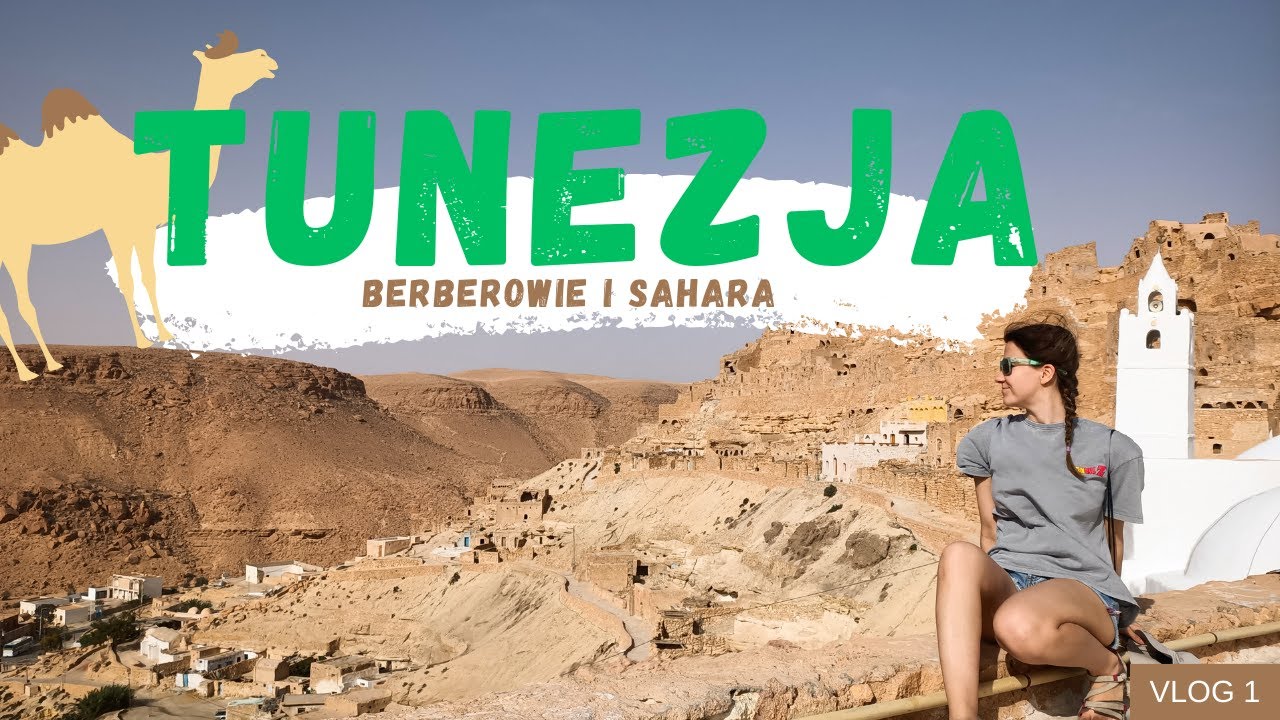 Południe Tunezji- Berberowie i Sahara!!! Początek podróży. Vlog 1|#zlotepustelniki