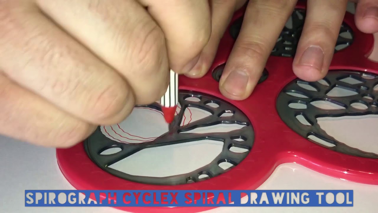 Spirograph Cyclex Spiral Drawing Tool