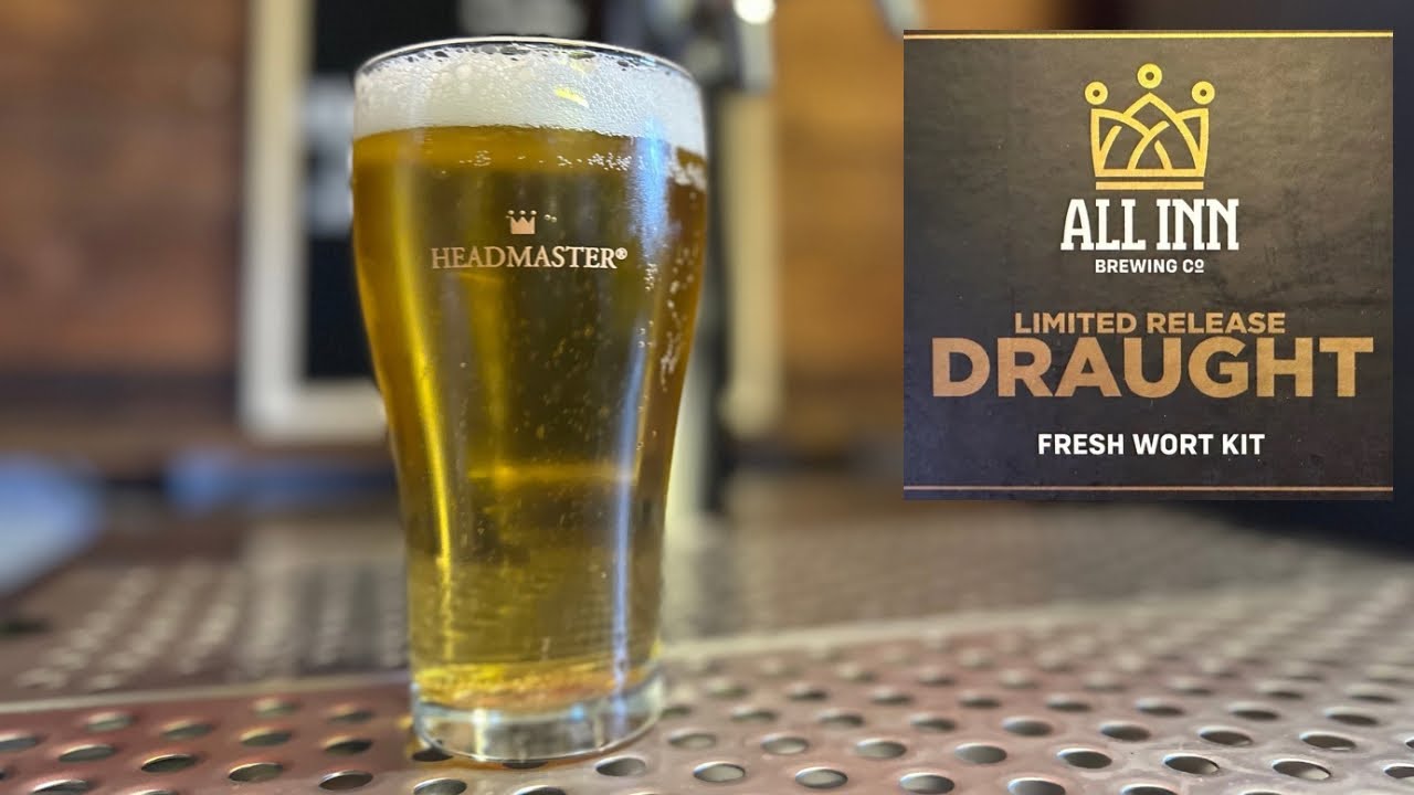 How to Brew a GREAT Lager from a Fresh Wort Kit | All Inn Brewing Co Draught Fresh Wort Kit