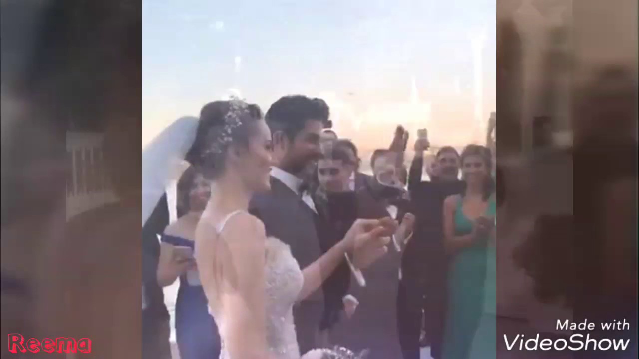 Burak Özçivit ve Fahriye evcen زواج بوراك وفهرية 🌷🌷
