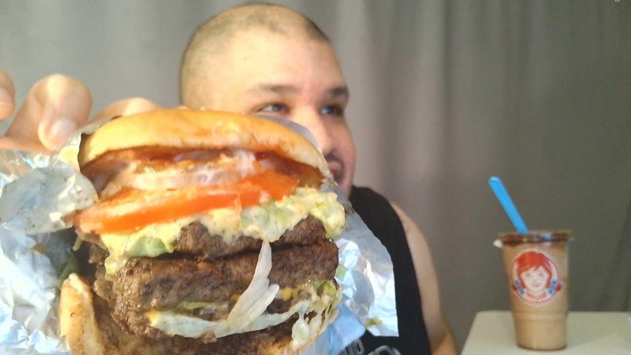Asmr  Wendys Daves Triple & Oreo Brownie Chocolate Frosty Fusion