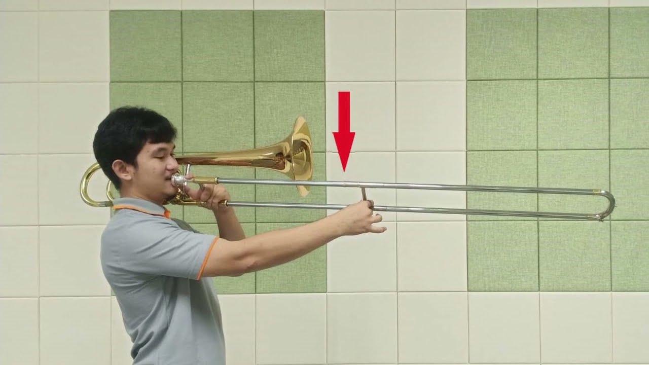 Trombone slide posistion (ตำแหน่งสไลด์ทรอมโบน)