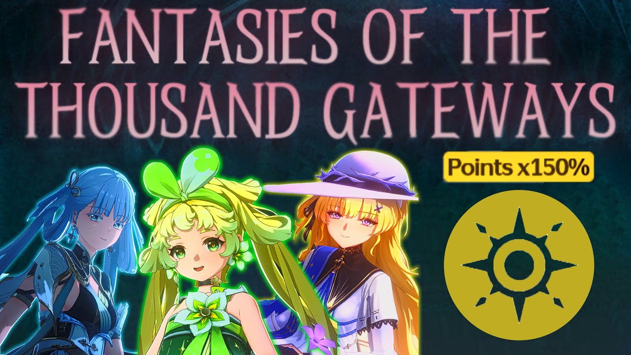 Wuthering Waves - Fantasies of the Thousand Gateways - Jinhsi - Verina - Phoebe