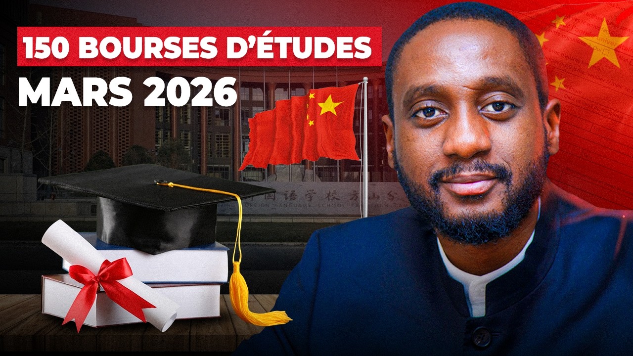 🚨 150 BOURSES POUR &Eacute;TUDIER EN CHINE Mars 2026 &ndash; PLACES LIMIT&Eacute;ES