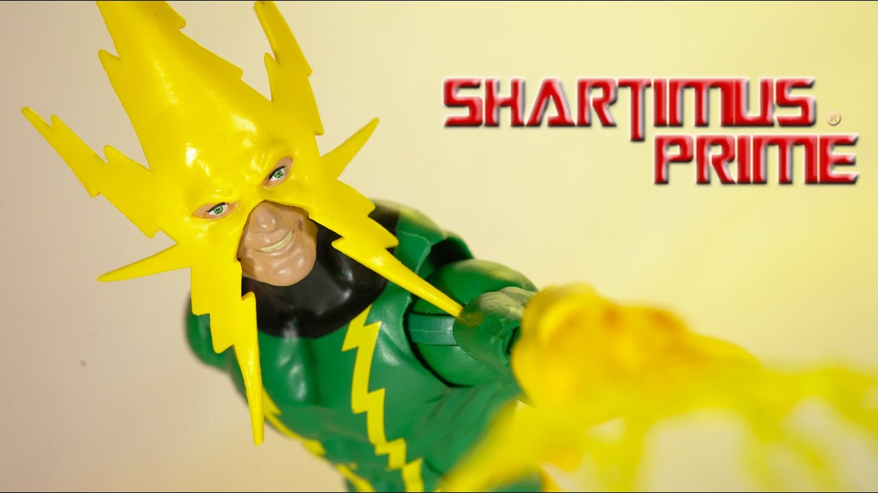 Marvel Legends Electro Spider-Man 2020 Vintage Collection Retro Wave Hasbro Action Figure Review