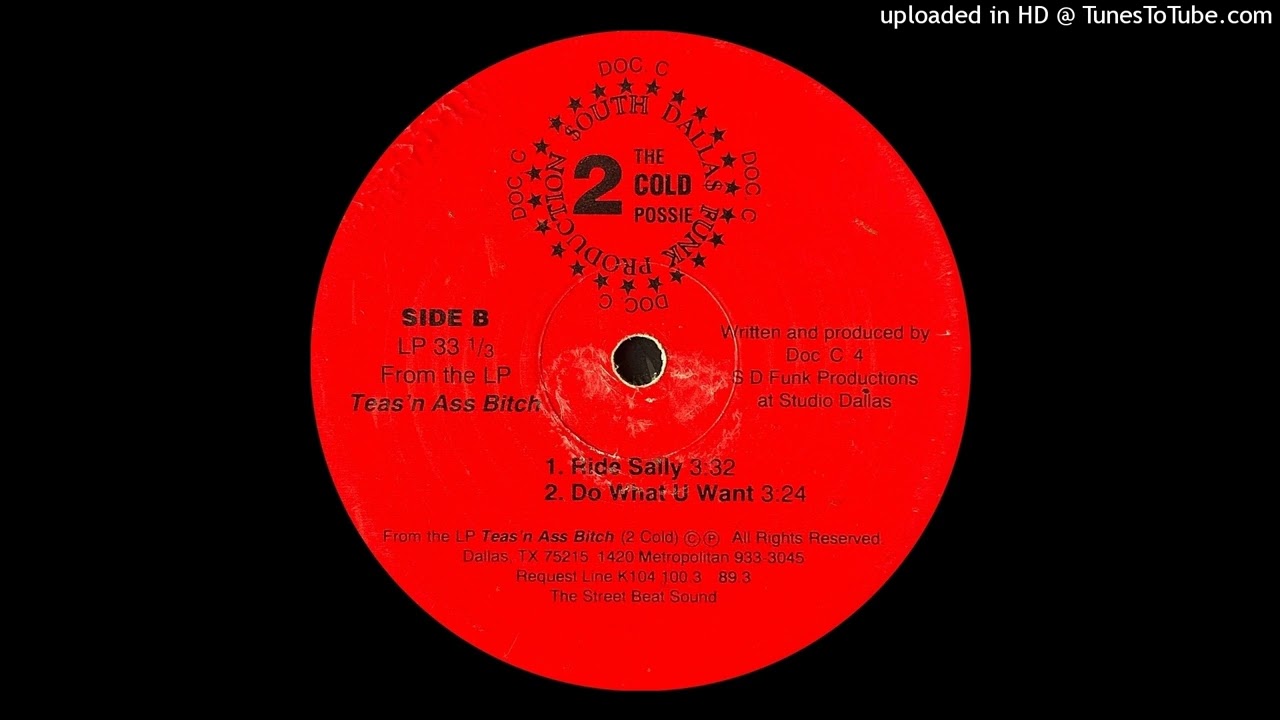 The 2 Cold Possie - Do What U Want (South Dallas Funk Production 1989)
