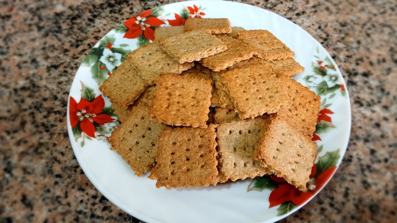 طريقة عمل بسكويت الشوفان الصحى (المكفتيز ) 😋😋 طعمه زى الجاهز بالظبط 👌💯💯