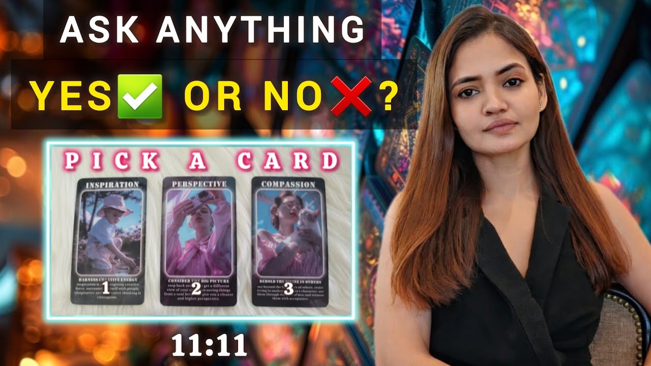 ✅️YES or NO❌️?●🪞ASK ANYTHING●🪷ANGEL ANSWERS●🌈PICK A CARD●♾️TIMELESS Tarot by NAZISH