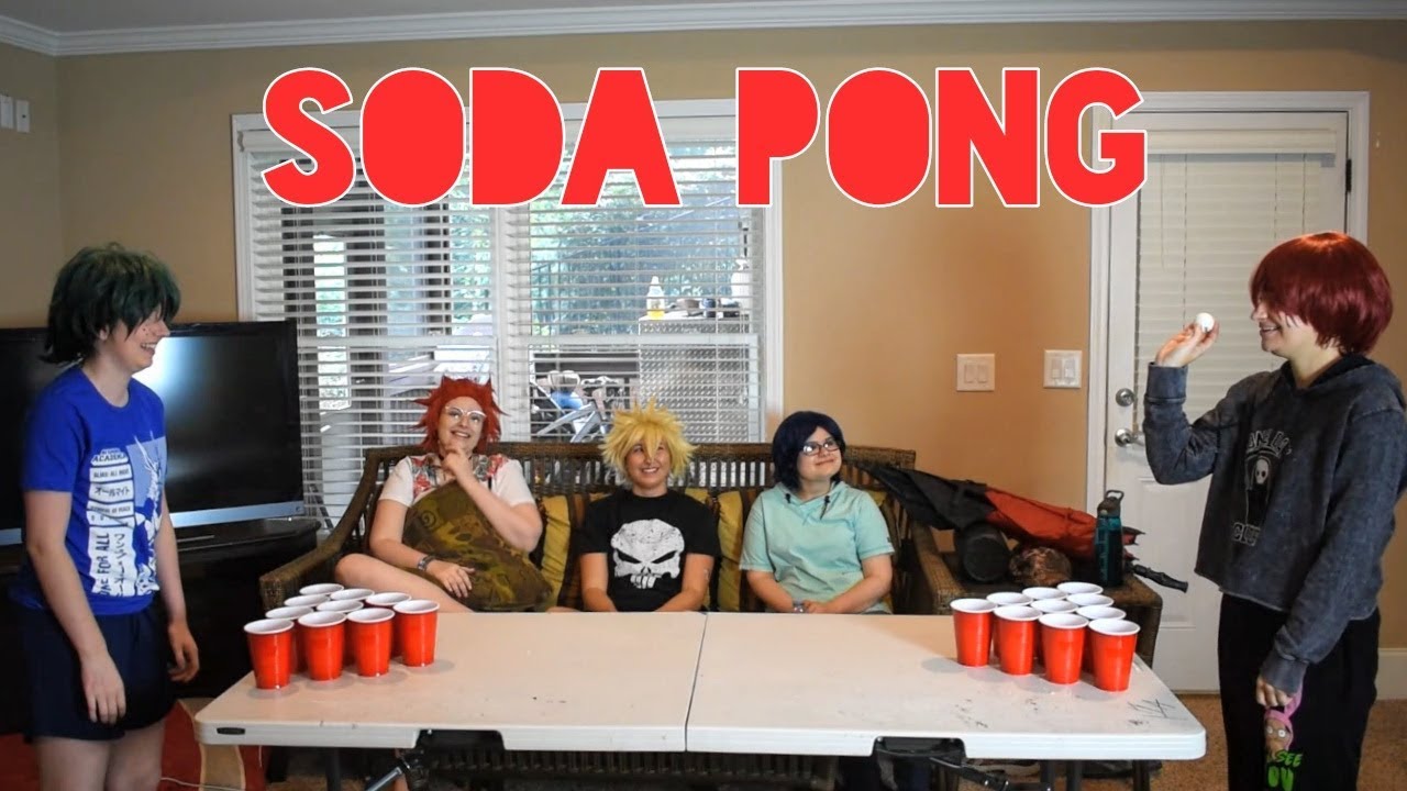 BNHA Soda Pong