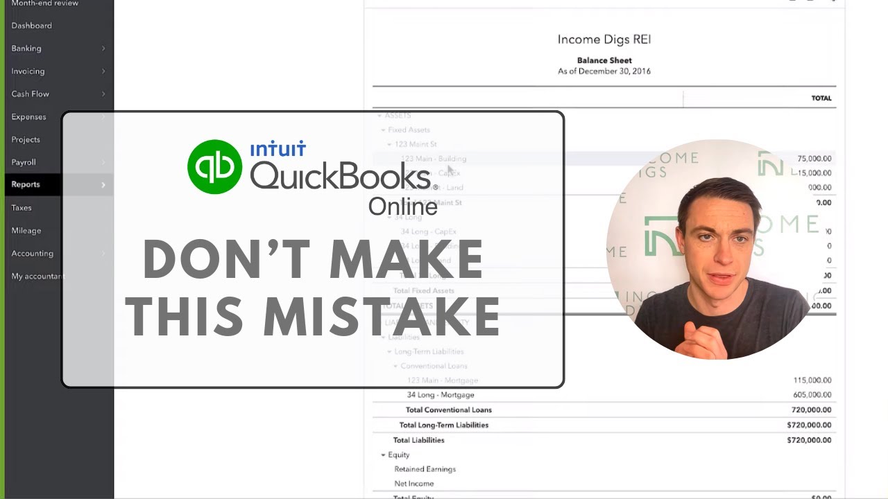 Quickbooks for Real Estate: Don’t Make this Mistake