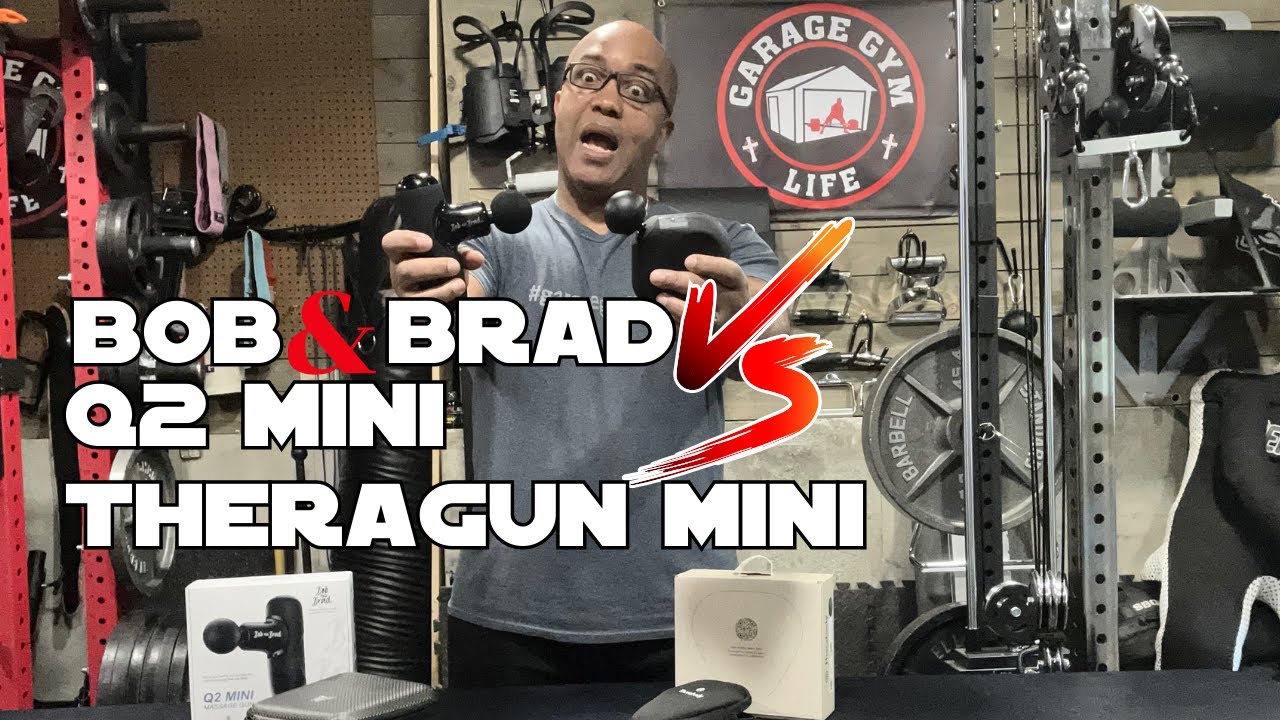 Bob and Brad Q2 Mini vs Theragun Mini Which Massage Gun Wins