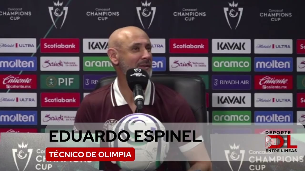 🗣️🎙️EDUARDO ESPINEL TÉCNICO DE OLIMPIA 🦁