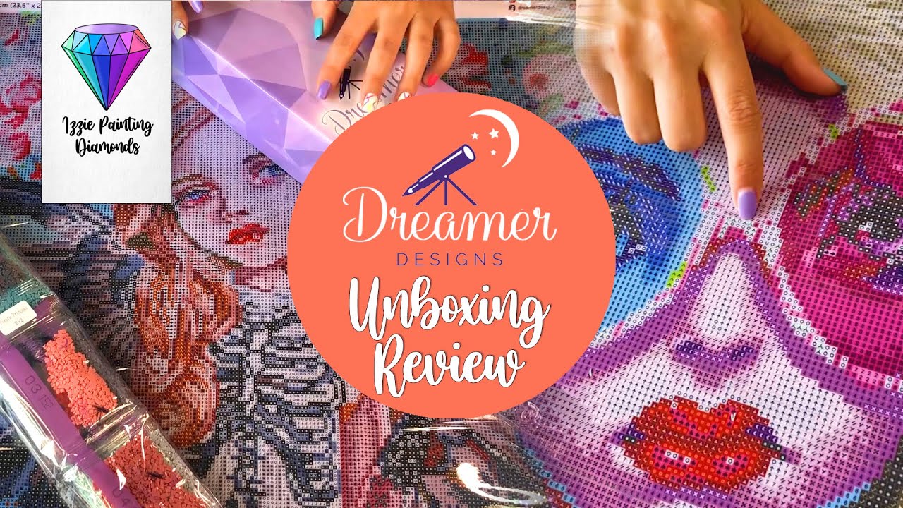 Unboxing Detallado de Dreamer Designs // Dreamer Designs Detailed Unboxing Diamond Painting